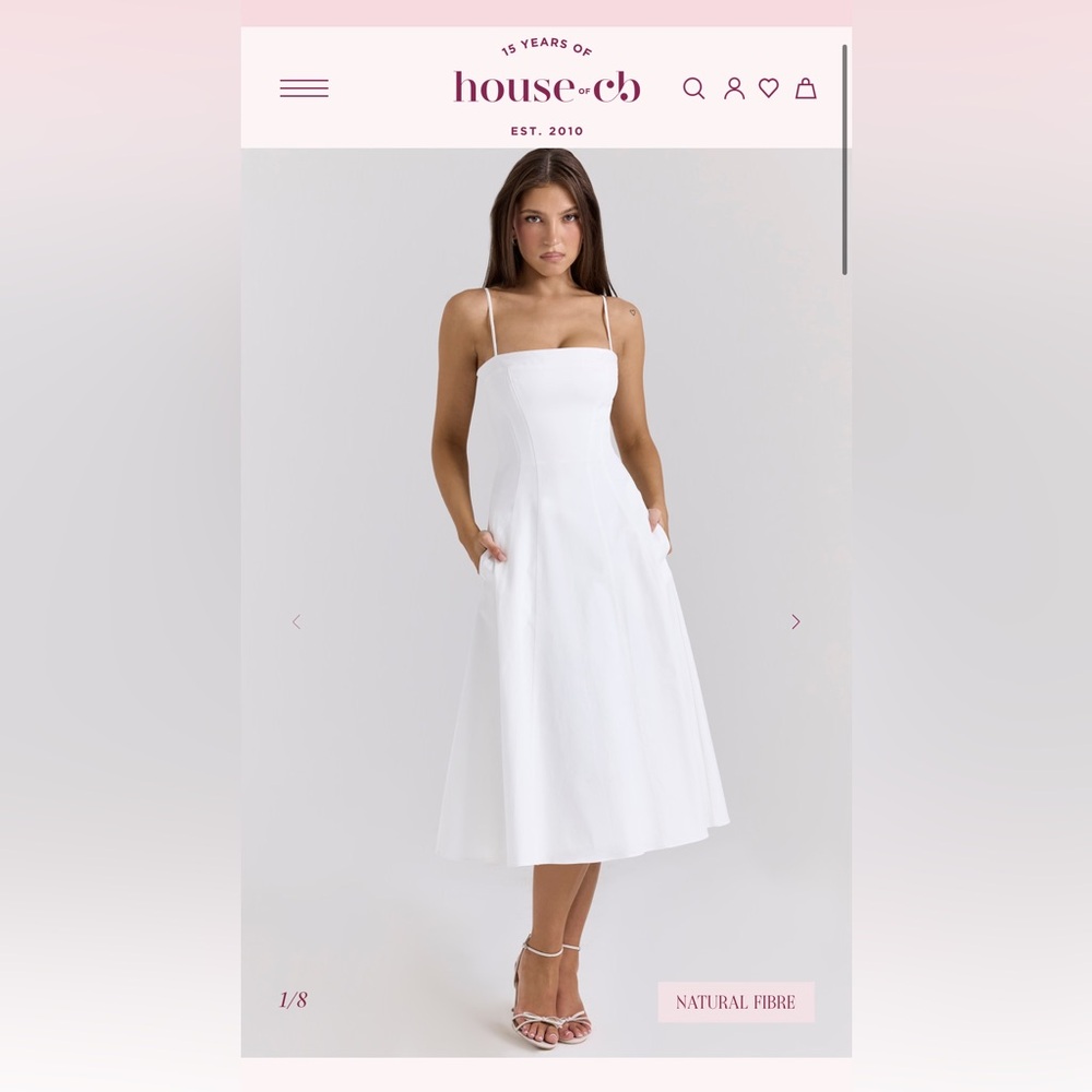 House of Cb Dolly midi sundress